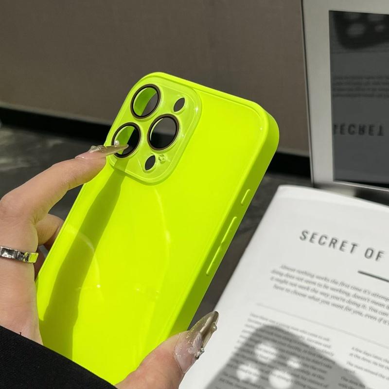 Custodia a Finestra Grande in Vetro Temperato a Specchio di Lusso per iPhone 17 16 15 14 13 12 11 Pro Max Protezione Lente Cover Telefono Antiurto
