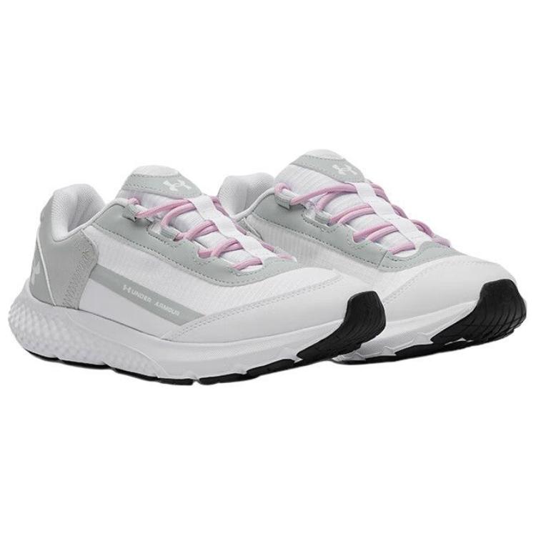 Under Armour Charged Rogue SE Comfortable Versatile Low-Top Lifestyle Sneakers Women sneakers White Gray 3028448-101