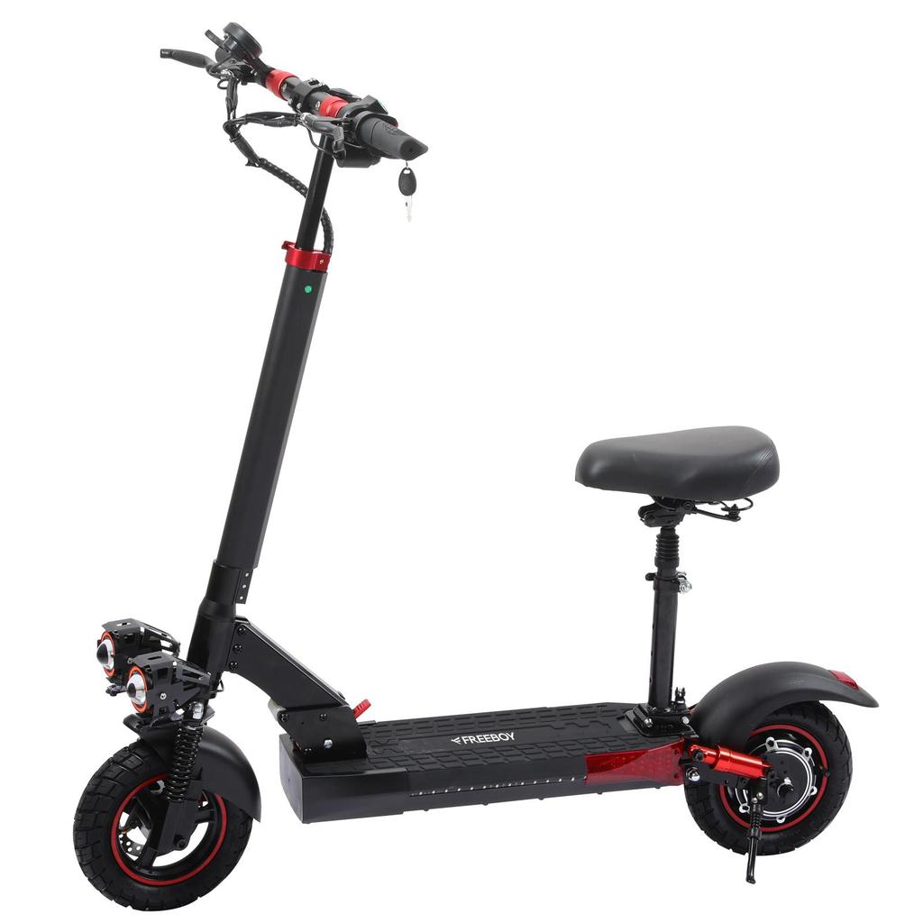 FREEBOY J01 Electric Scooter, 48V 15Ah Battery, Triple Suspension