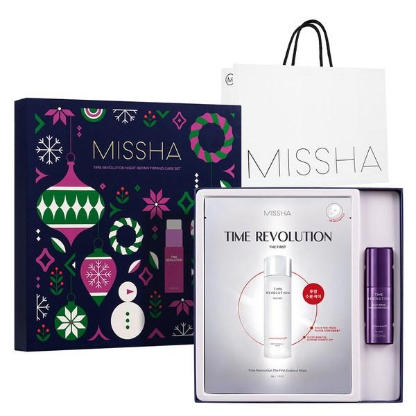 

Missha Time Revolution Night Repair Elastic Care Holiday Edition Set, 1 комплект, набор популярной корейской косметики