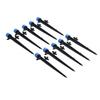 PP Irrigation Drippers Sprinklers 360° Black/Green/blue/Red