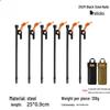 Camping Tent Stakes and Wind Ropes Set