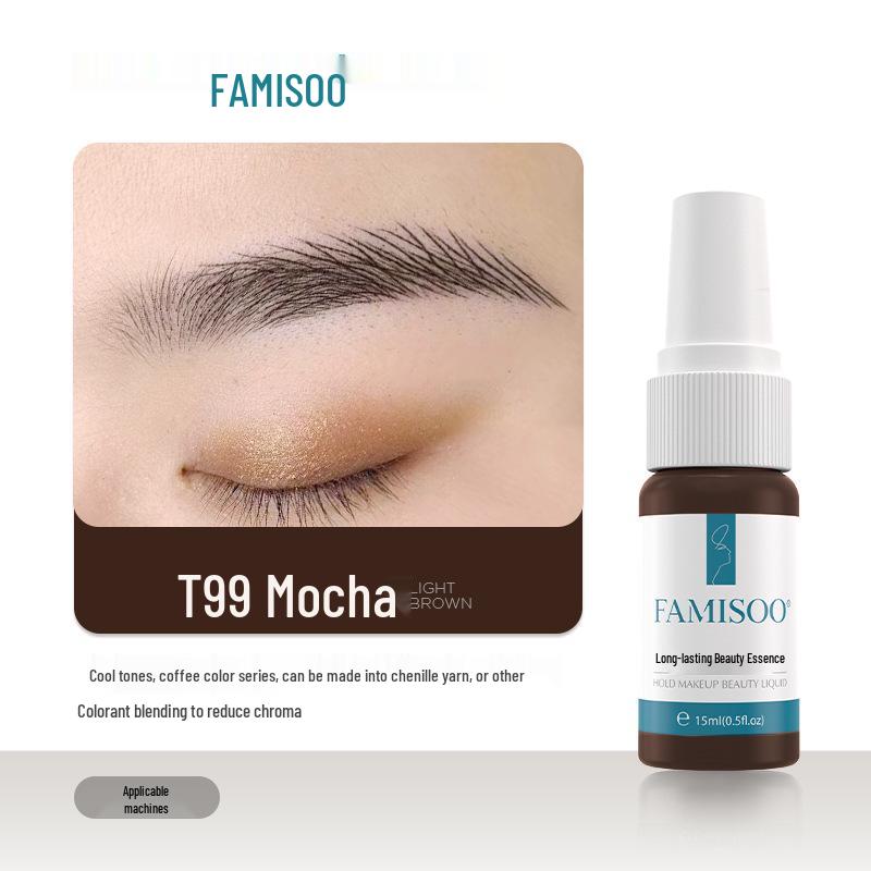 

Famiso ResAP Стойкий пигмент для микроблейдинга бровей 15ml