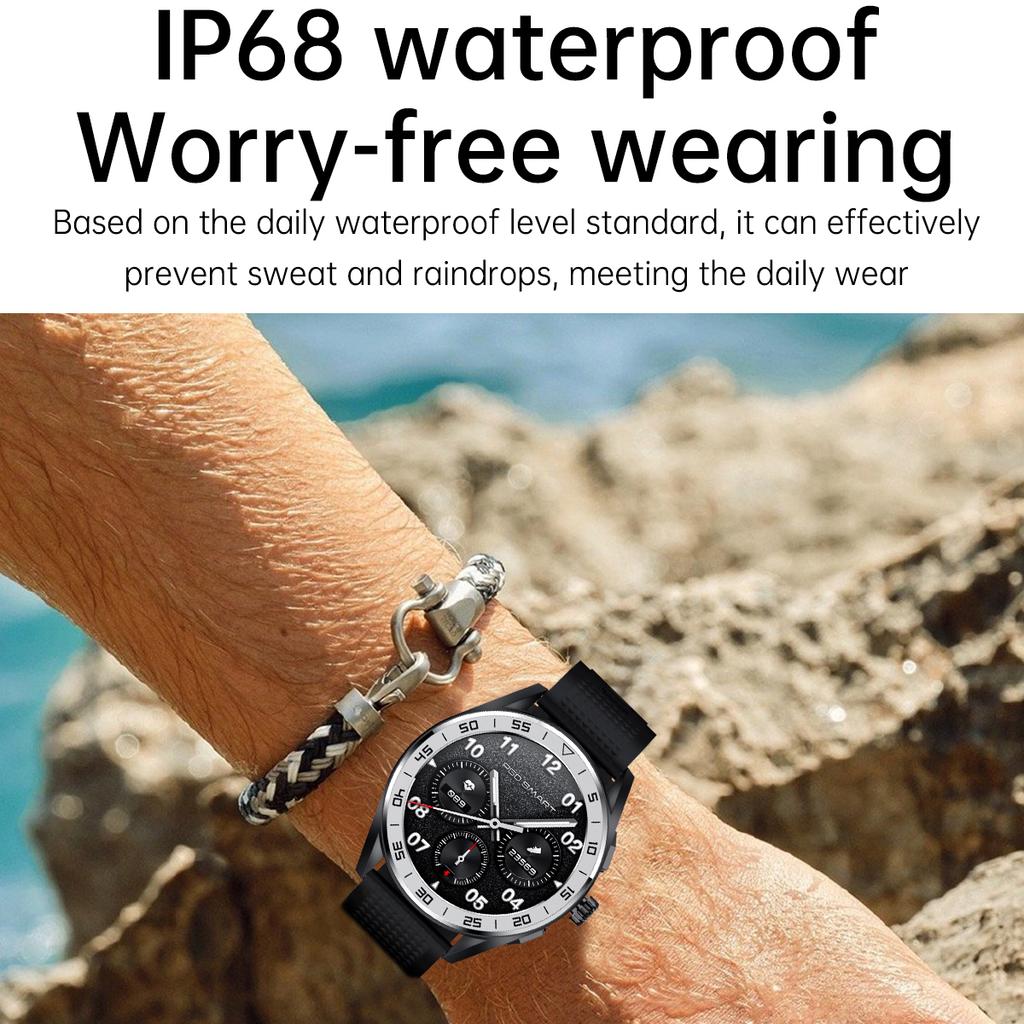 Men Blue Tooth Call Heart Rate Smart Watch Ai Voice Assistant Wireless Charging Sports Fitness Tracker Women Smartwatch