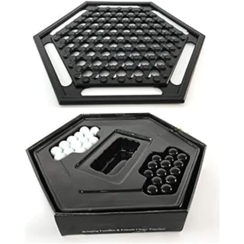 Avalon Chess Table Game Set - Family-Friendly Intellectual Development Game, Marble Strategy Game for Desktop or Home Use