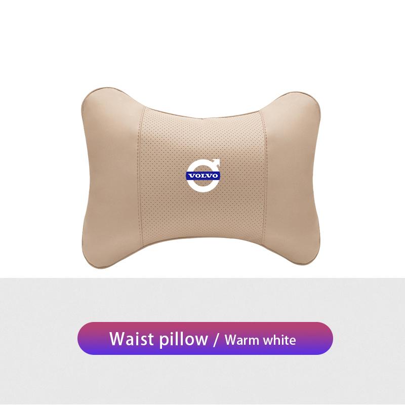 Car Seat Head Support Cushion Lumbar Pillow Interior Accessories For Volvo V60 V40 S90 XC40 S80 V90 EX30 EX90 EM90 C40 S40 S80L
