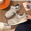 [Yushilai] Niche Waffle Forrest Gump Shoes Women's 2025 Spring New Retro Fashion Casual Versatile Sneakers
