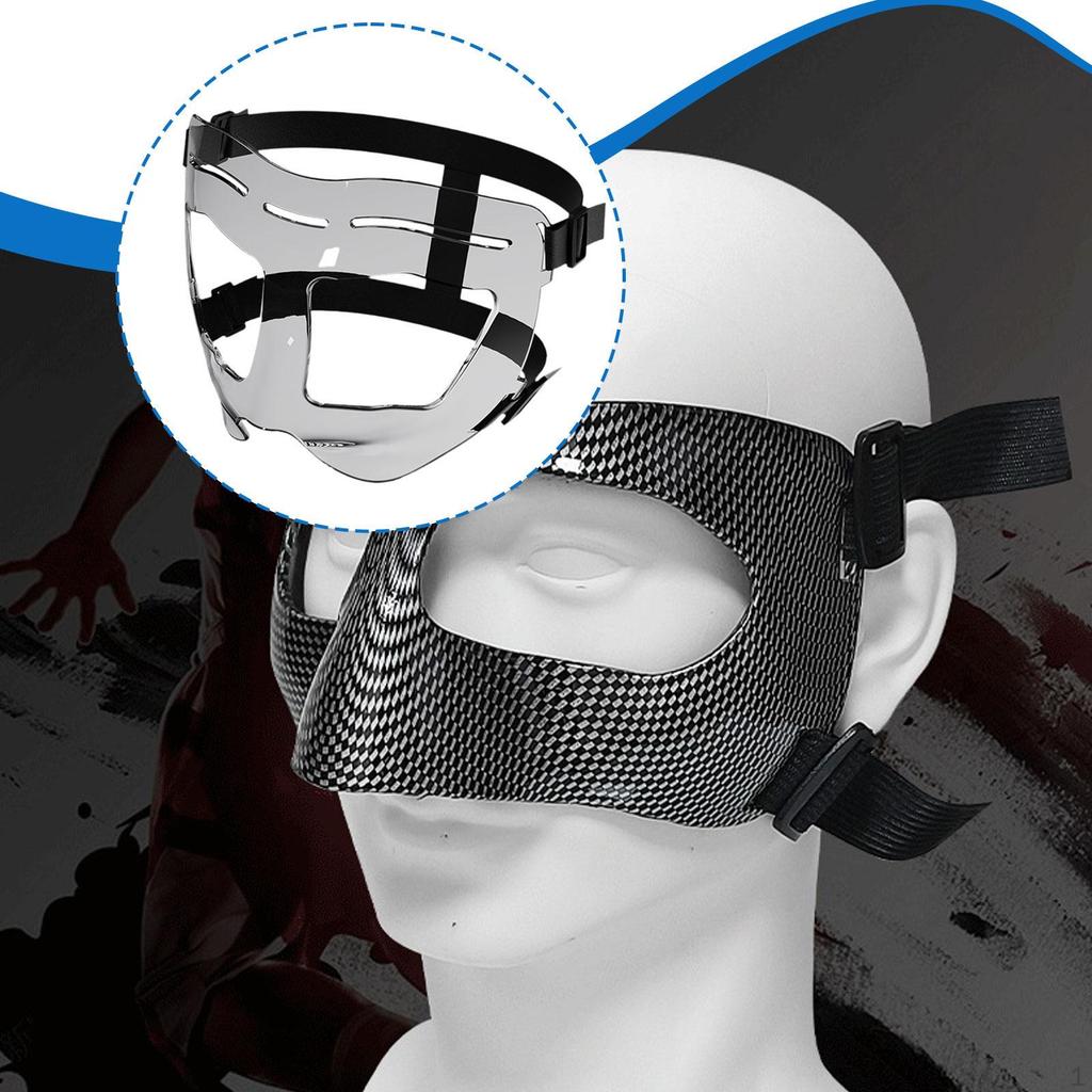 Basketball Face Sports Protection Nose Guard Facial , for Soccer, Workout, Exercise, Boxing,