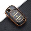 Housing Remote Fit For Renault Fluence Clio Fit For Lada Sedan Largus Kalina Granta Vesta X-Ray Xray Tpu Auto Key Fob Cover Remote Case Key Ring