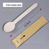 Disposable Wooden Dessert Spoon
