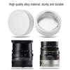 Professional Metal Rear Lens   for   M Mount Camera Lenses Photography Accessory Black