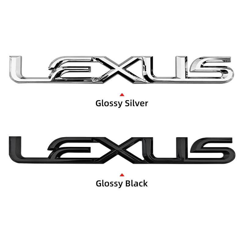 3D ABS Auto Buchstaben Emblem Heckklappen Aufkleber Abzeichen Für Lexus F SPORT Hybrid ES CT GS IS UX GX LBX NX RX 350h 450h Zubehör
