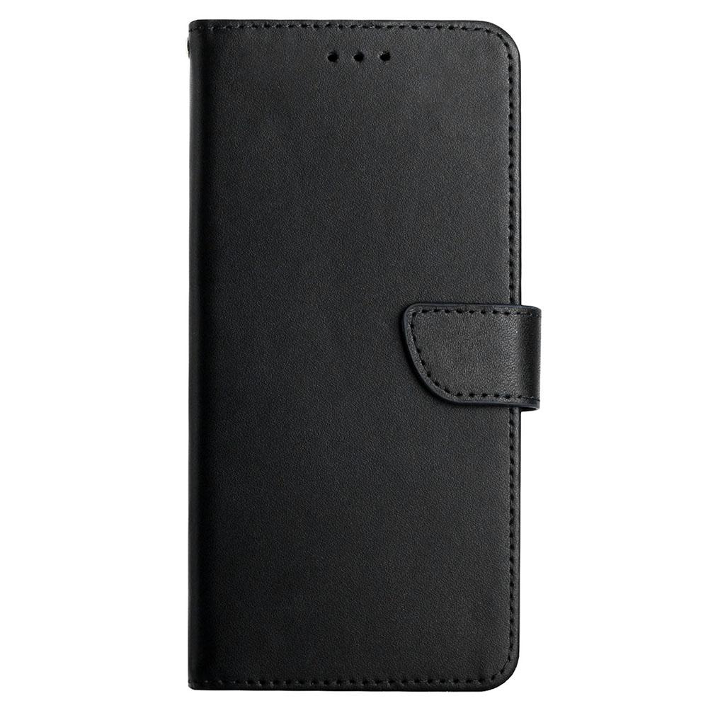 HT02 For Xiaomi Redmi Note 13 Pro 4G/Poco M6 Pro 4G Wallet Case Genuine Cow Leather Stand Cell Phone Cover