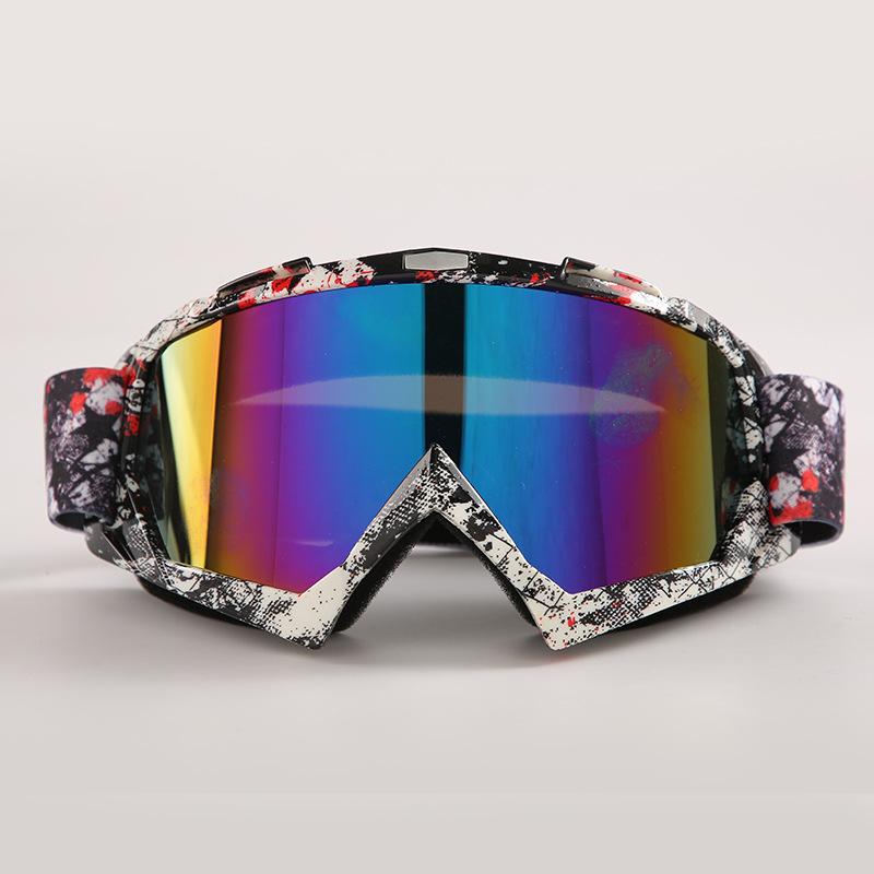 Fahrradbrille Anti-Beschlag und winddicht Sandbrille Jungen und Mädchen Outdoor-Skibrille