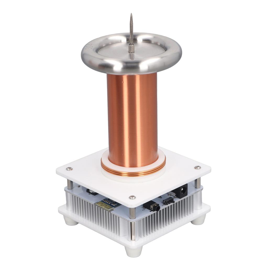 Music Coil Desktop Toy Plasma Loudspeaker Bluetooth Speaker Arc Generator Wireless Transmissing Experiment Model