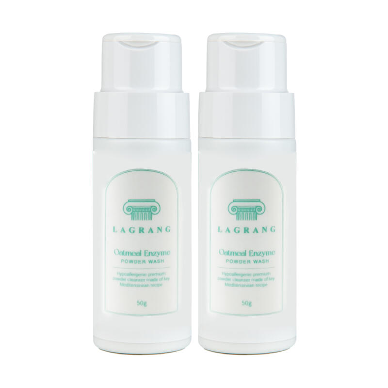 LAGRANG Enzyme Powder Cleanser, 2 Pack Powder Enzyme for All Skin, Cleanser, 50ml Pack 2