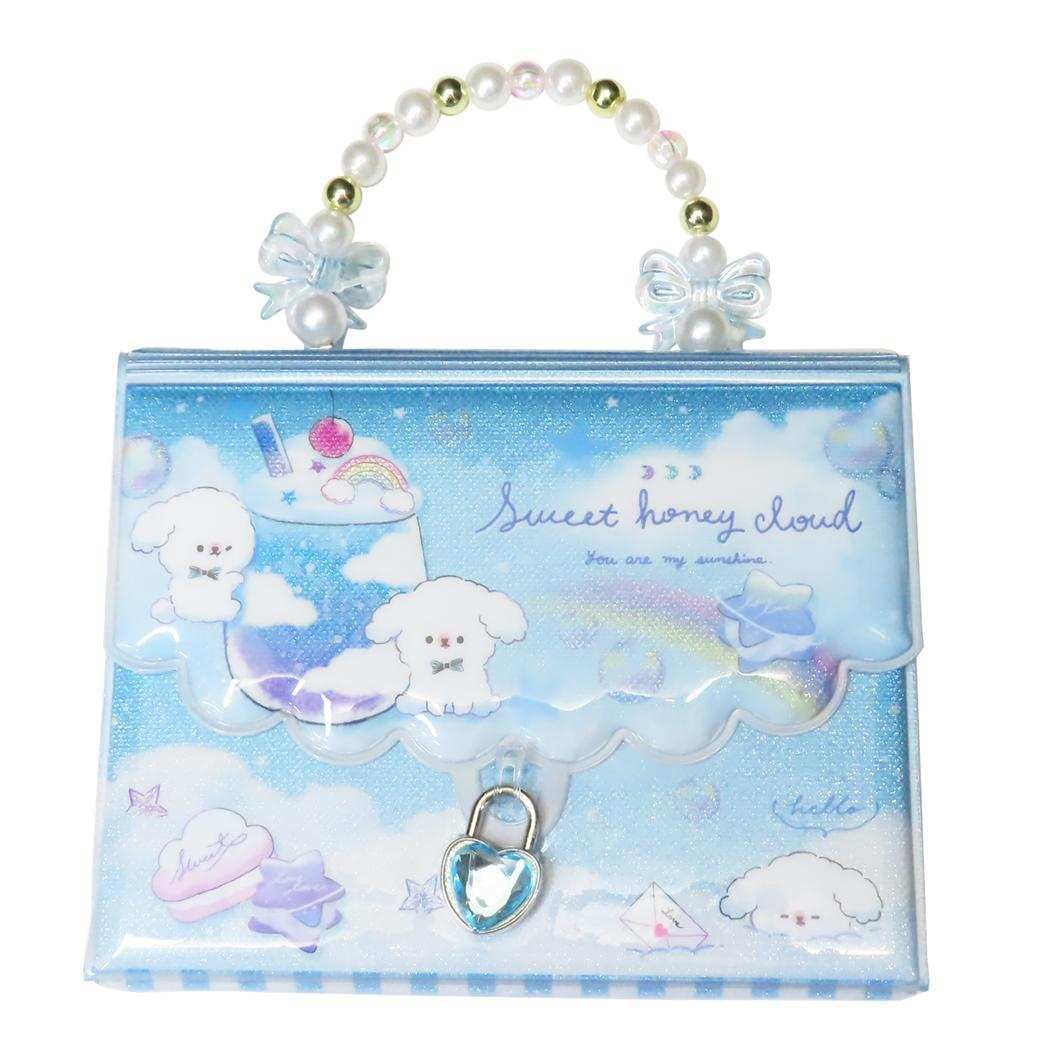 

Запирающаяся сумка My Sticker Honey Cloud [Книга наклеек] Папка/Милая