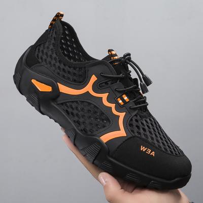 Men's Shoes New Fashionable Low-top Breathable Mesh Shoes Outdoor Sports Running Wading Shoes Manufacturers Trendy Shoes