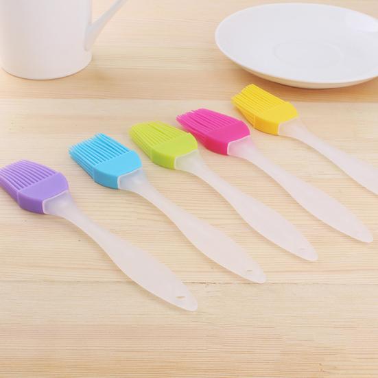 Štětec na dort Praktický nemačelý štětec na grilování proti opaření Přenosný štětec na BBQ dort proti opotřebení Štětec na pečivo na pečivo