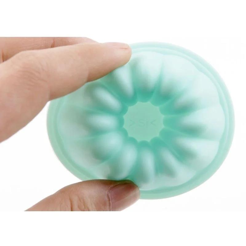 Cute Flower Butterfly Sugarcraft Embossed 1pcs Chimney Shaped Cake Silicone Mold 7cm Baking Accessories Random Color