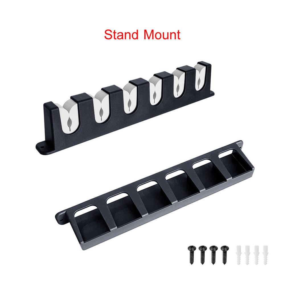 Fishing Rod Rack Simple Installation Wall/Vertical Mounted Fishing Pole Holder Stand Indoor Outdoor Accessories
