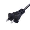 1.5m US Standard Tin-Plated Two-Pin Power Cord with Soldered Connection