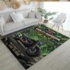 Harley-davidson Motorcycles Personalized Name Floor Rug Office Rug Perfect for Game Room Outdoor Kitchen Study room Antislip Carpet Decorate Offices