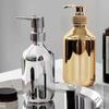 Electroplating Shampoo Bottle PET Press Type Lotion Empty Bottle Bathroom Shower Gel Large-Capacity Soap Dispenser