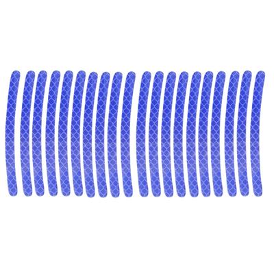 Reflective Rim Strip Stickers, Car Wheel Reflective Stickers, 20 Pcs Reflective Rim Strips Tire