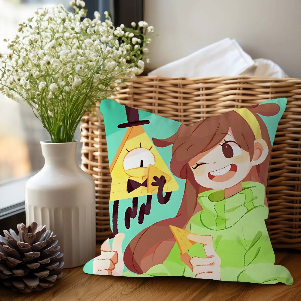 

G-Gravity F-Falls Наволочка 30x50 Полиэстер Диванные подушки Декоративные подушки для дивана Домашний декор Наволочка 16x16Inch