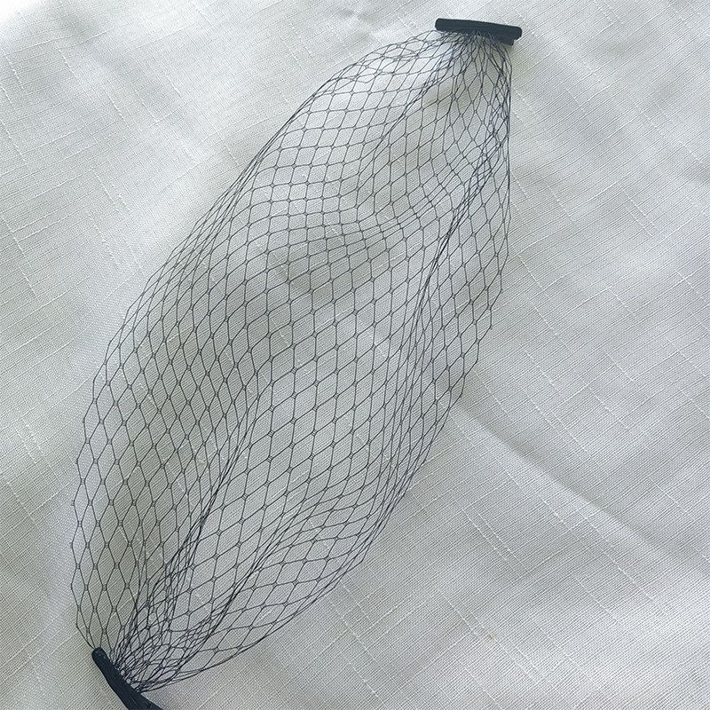 

Ретро Маска для лица Свадебная Белая Модная Фотографическая Фата Black Regular (about 22cm)
