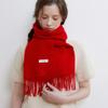 Premium Pure Cashmere 100 Muffler (M043_red)
