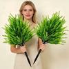 Plantes Artificielles Yousheng Buissons Artificiels d'Extérieur Feuillages en Plastique Buissons avec Piquet de Sol pour Patio Pelouse Jardin Maison Bureau Décor