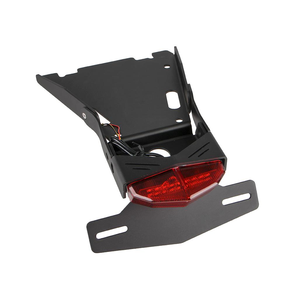 Motorcycle Tail Mount License Plate Bracket For BMW R NINE T NINET Racer Scramble 9 T RNINET Rear Brake Lamp Taillight LED Light