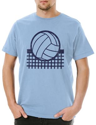 Volleyball Net Herren T-Shirt Beach Player Sport Passion Love Addiction