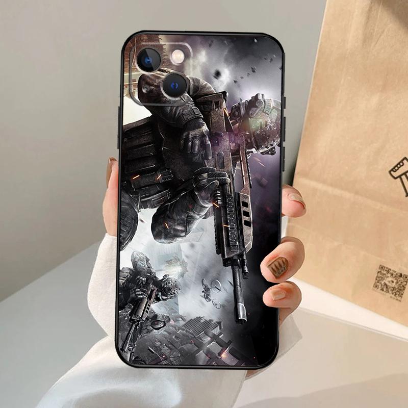 Custodia per Telefono Standoff 2 Per iPhone 16 15 14 11 12 13 Pro Max Mini Plus X XS Max XR Cover Coque