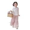 Girls' Super Fairy Hanfu - Spring/Autumn Long Sleeve Chinese Style Outfit