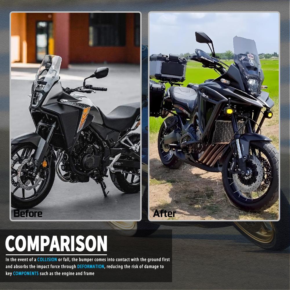 For Honda NX500 NX400 2024-2025 Engine Guard Highway Crash Bar NX 500 400 Motorcycle Frame Protection Bumper Accessories NX-500