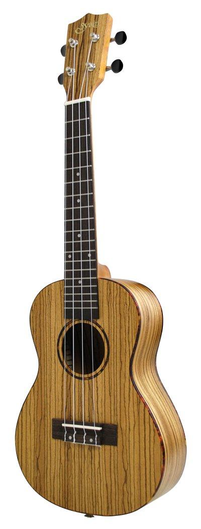 

S.Yairi Укулеле концертного размера, Зебрано, Колковая механика, YU-C-03ZW (Гиг-сумка в комплекте)