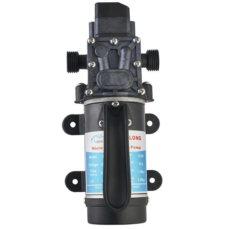 Citron 120W Self-Priming High-Pressure Electric Diaphragm Pump for Spraying, Car Washing, and Small Appliance Cleaning