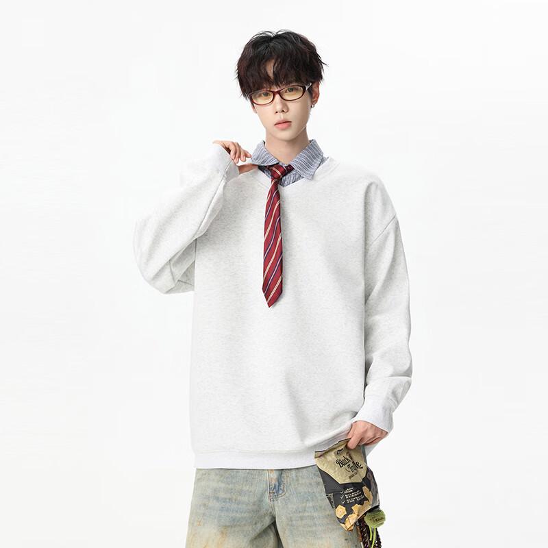 

TOM ADAM American Retro Plaid Polo Sweatshirt S