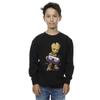 Marvel Boys Guardians Of The Galaxy Groot Cosmic Tape Sweatshirt