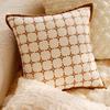 30x50/45x45CM Cute Sheep Throw Pillow Cover Simple Brown Cartoon Stamping Waist Cushion Cover Decor Home Decorative Pillowcase