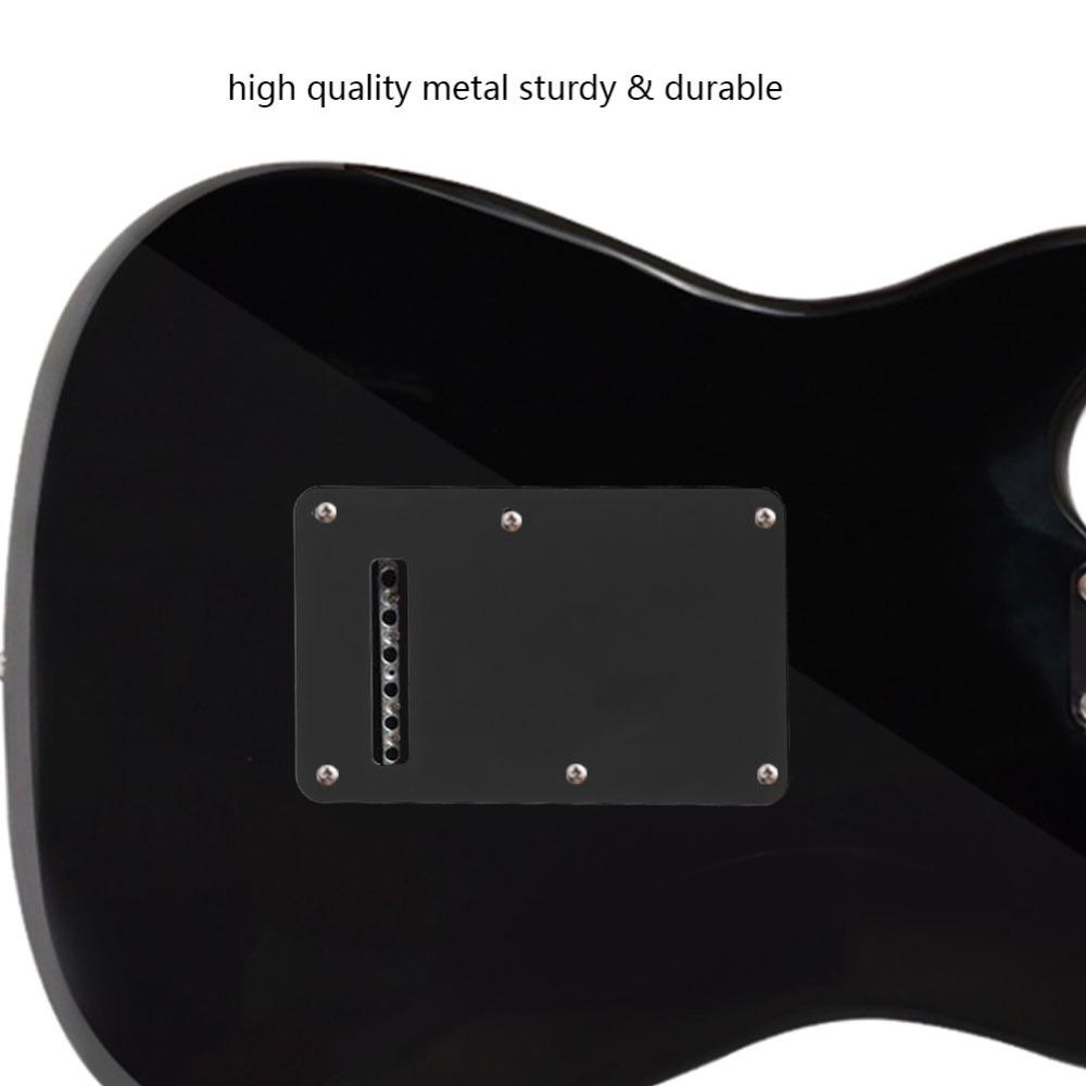 Silver, Black, Gold, Red Bronze, Orange Electric Guitar Backplate Guitar Pickguard Electric Guitar
