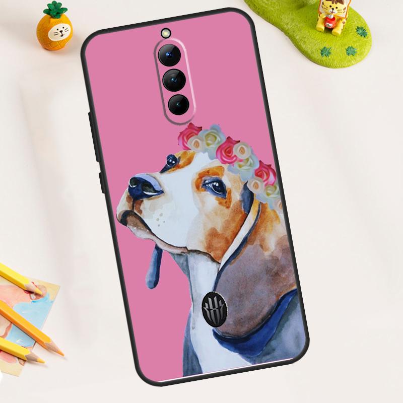 Beagle Puppy Dog Case For ZTE Nubia RedMagic 11 Pro Plus 10 9 8 8S 9S 10S Pro 5G 5S 6 7 6S 7S Pro 11 Air Cover