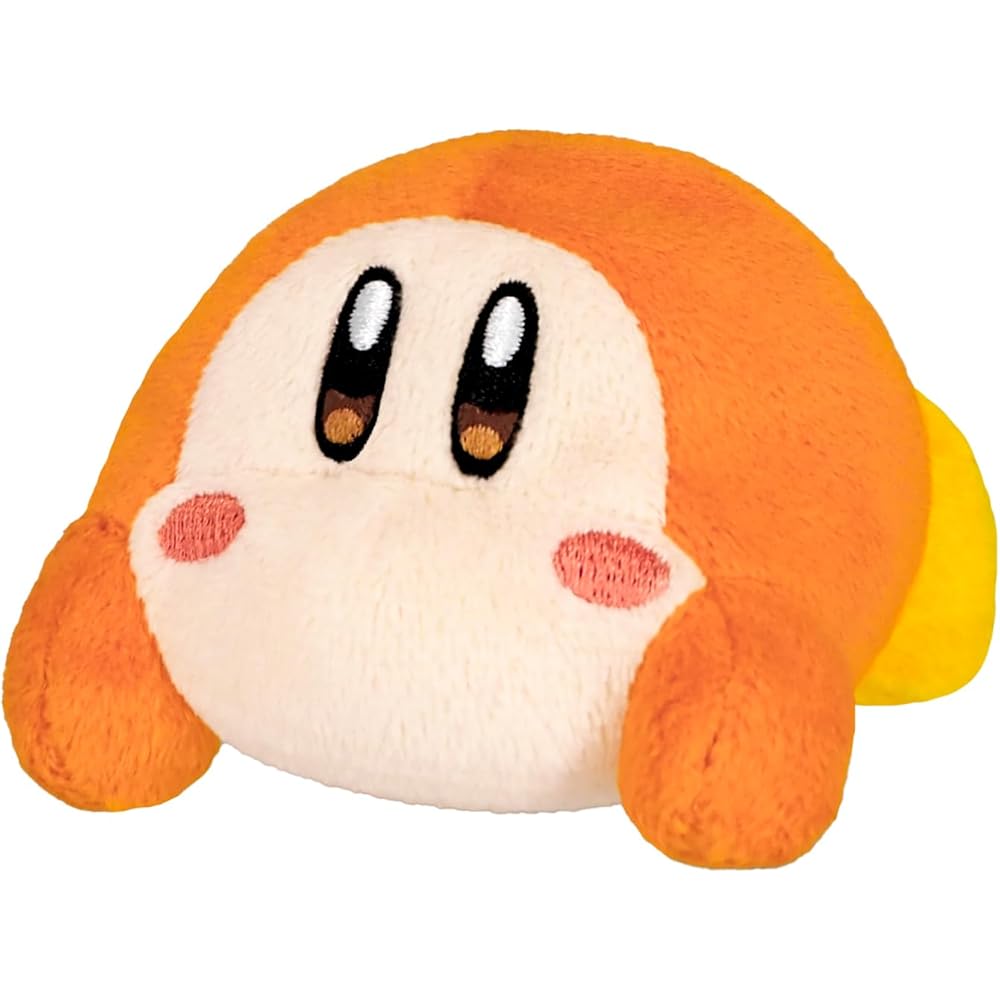 

Sanei Boeki Kirby Plush Toy Waddle Dee 6x7.5x5cm Soft Stuffed Animal