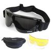 SHENKEL CX800T Shooting Goggles with 3 Tactical Protection Shooting Armed Lenses, Goggles, Glass-004