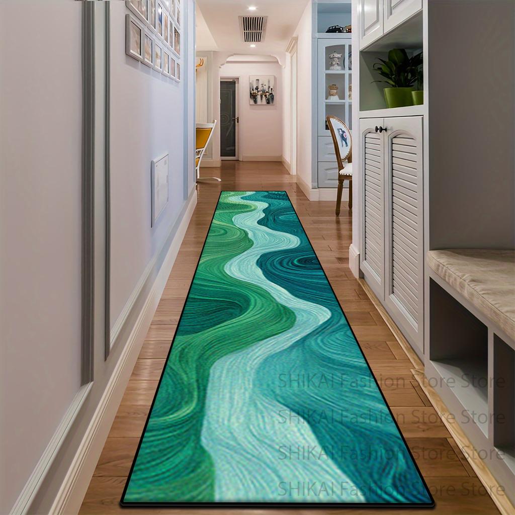 Abstract Easy Clean Long Corridor Carpet Runner Light Luxury Floor Mats Room Doorway Decor Carpets Home Living Room Hallway Rugs