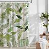 12 Pcs Leaf Shower Curtain Hooks Shower Curtain Hangers Heavy Duty Metal Shower Curtain Rings for Bathroom Decoration