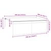 Retractable Awning Blue and White 350 X 200 Cm